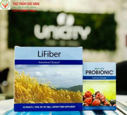 LiFiber Bổ sung chất xơ, thải độc đại tràng, ngừa táo bón Unicity